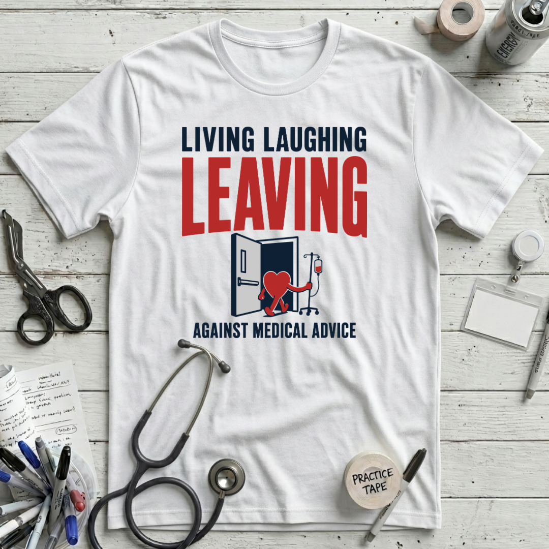 Leaving AMA T-Shirt - White