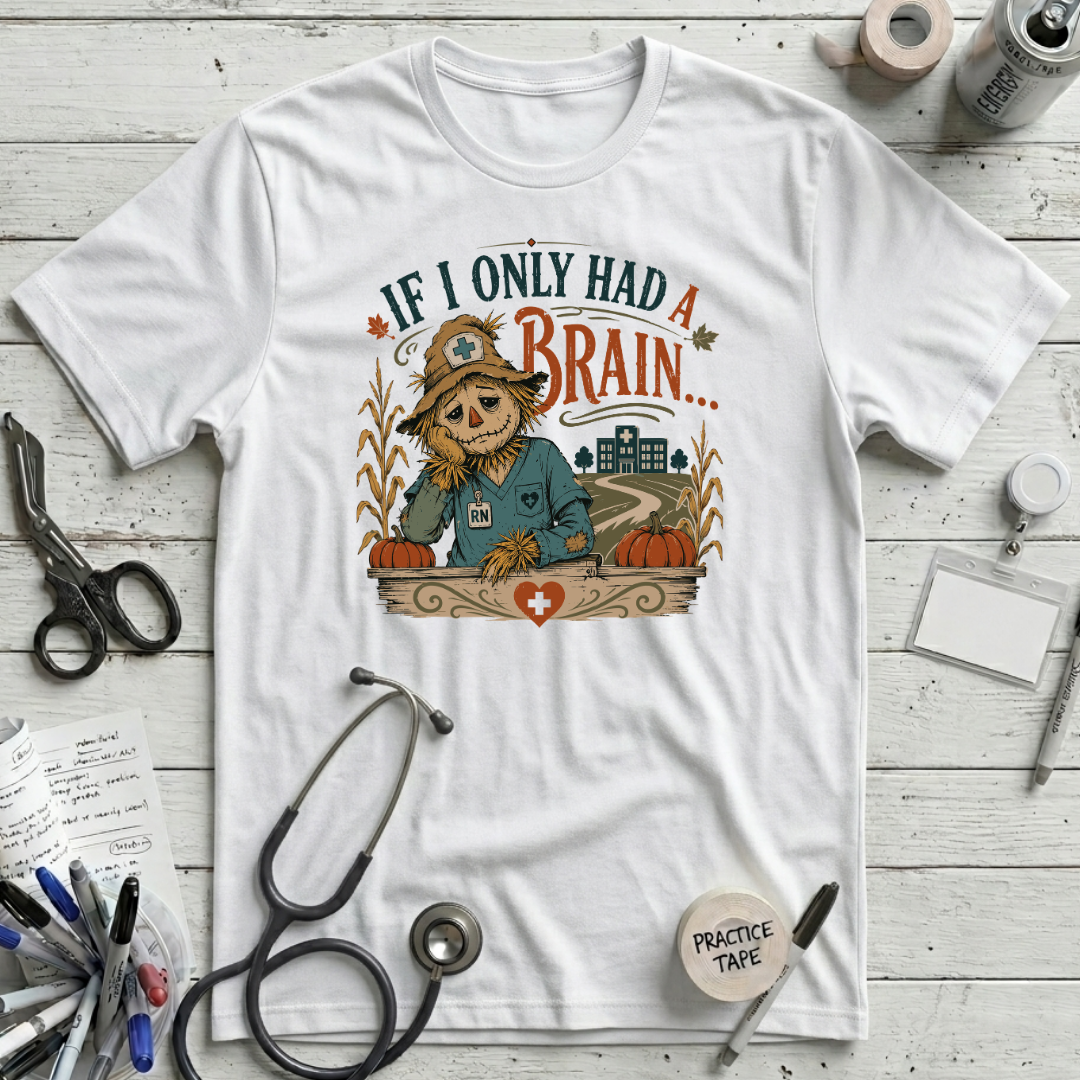 Had a Brain - White