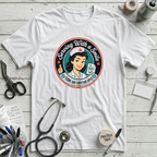 Serving with a Smile - White