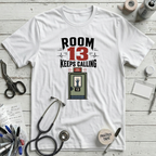 Room 13 Calling T-Shirt - White