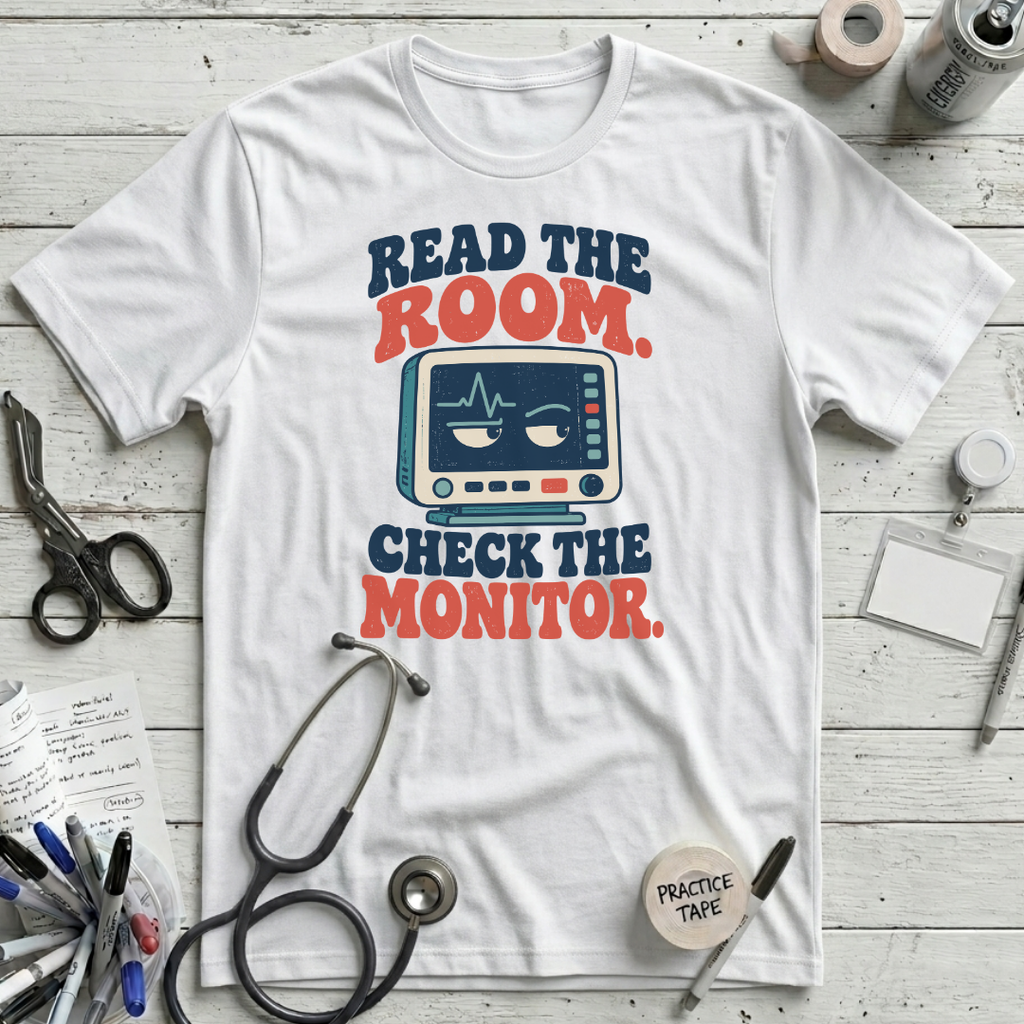 Read the Room T-Shirt - White