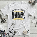 Chart Hard T-Shirt - White