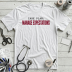 Manage Expectations T-Shirt - White