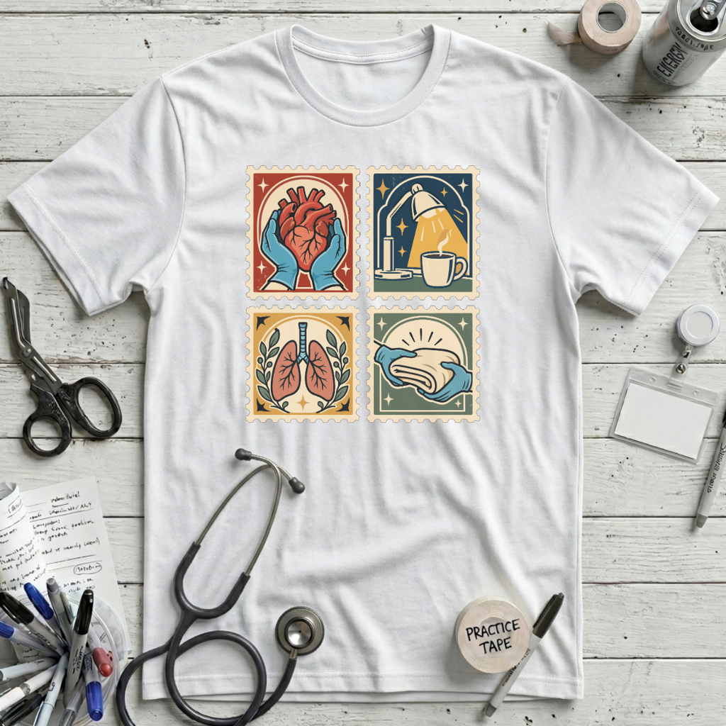 Nurse Stamp Collection T-Shirt