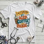 Coffee and Panic T-Shirt - White
