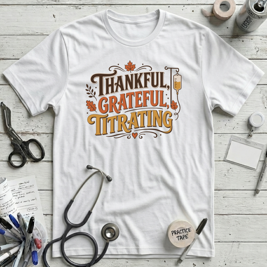 Thankful Grateful Titrating T-Shirt