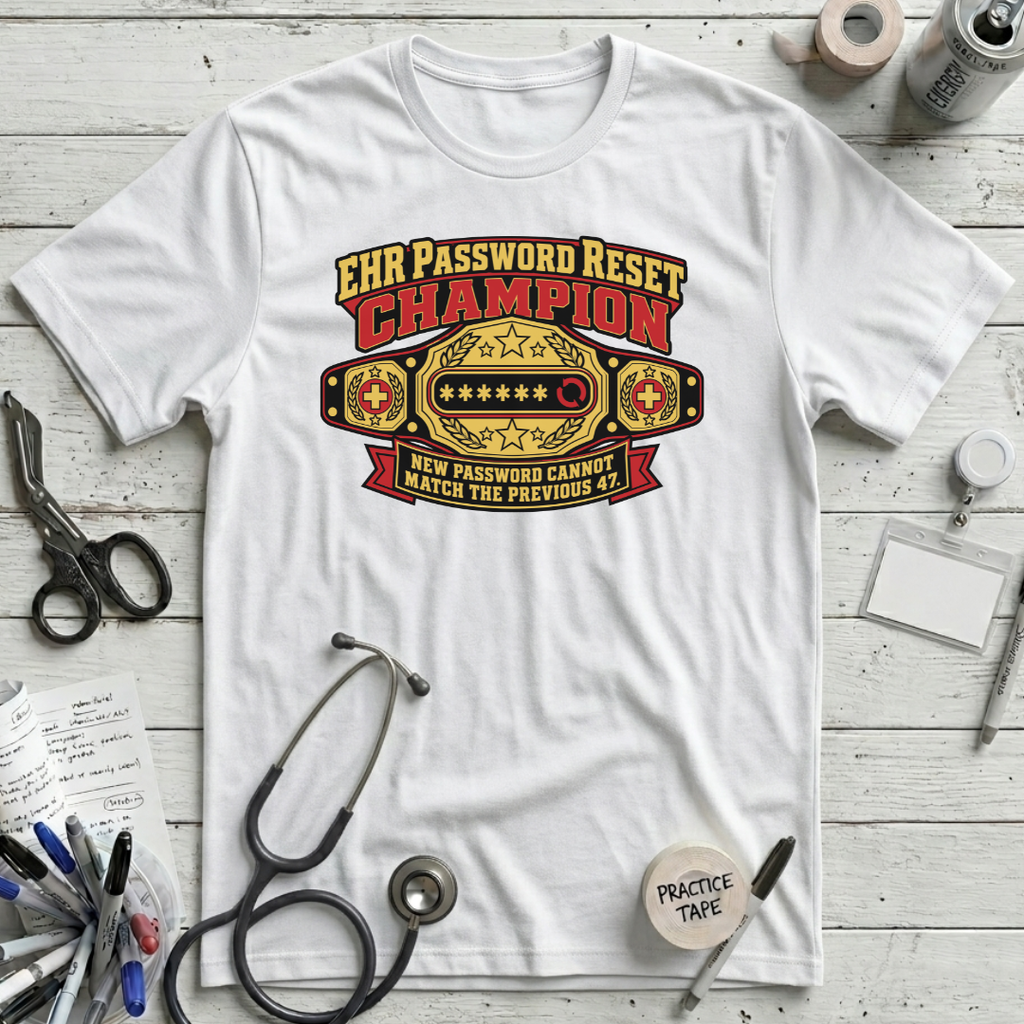 Password Reset Championship T-Shirt