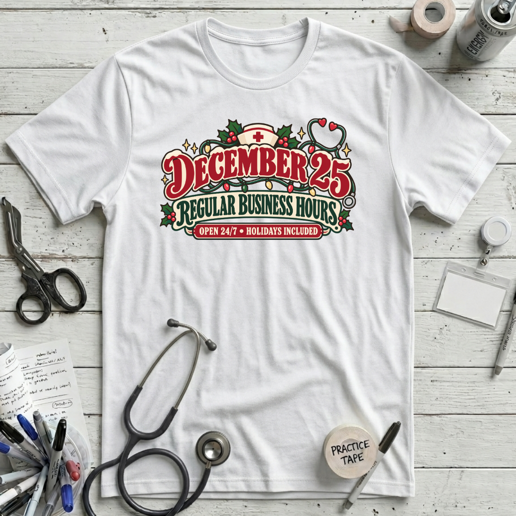 Holiday Nurse Hours T-Shirt