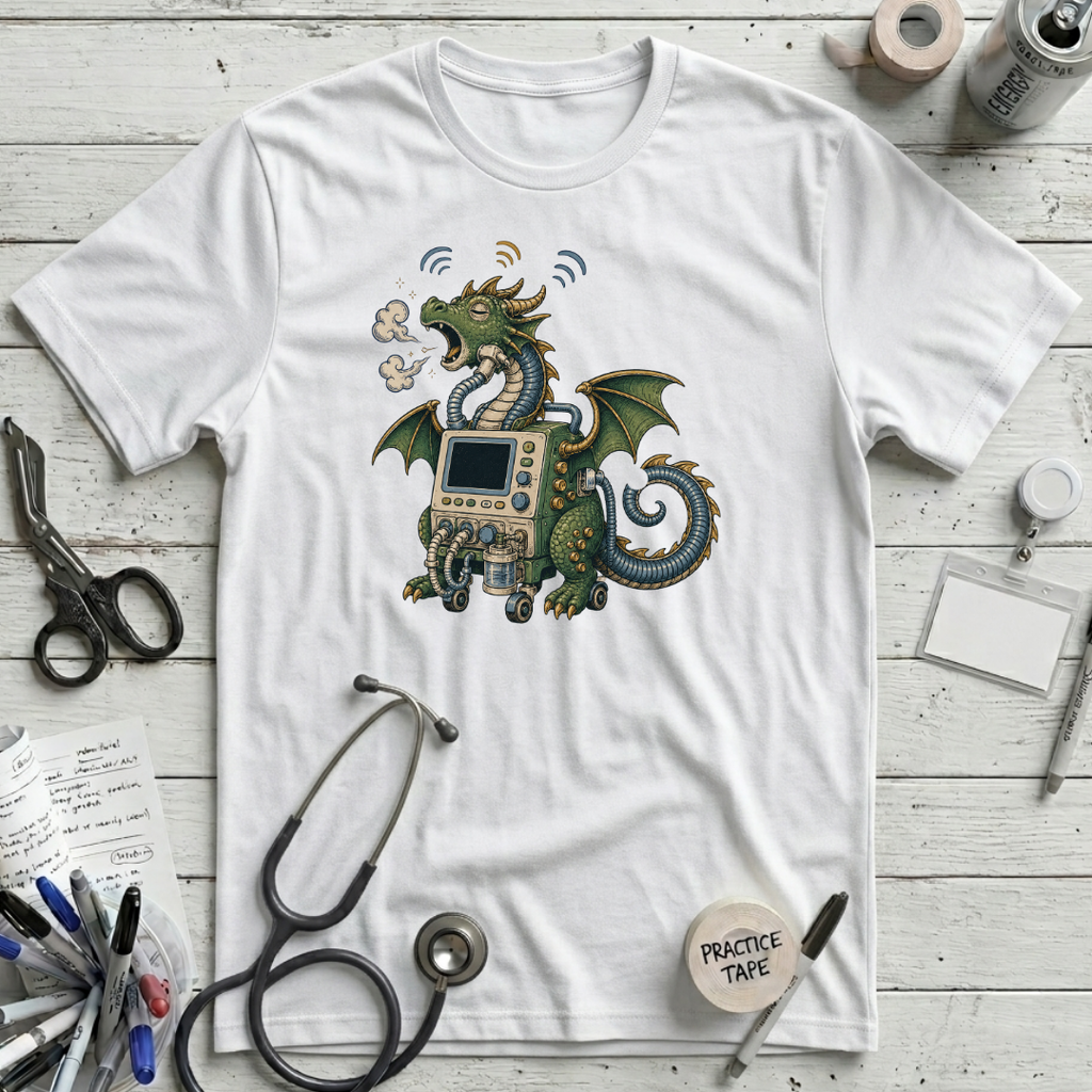 Ventilator Dragon - White
