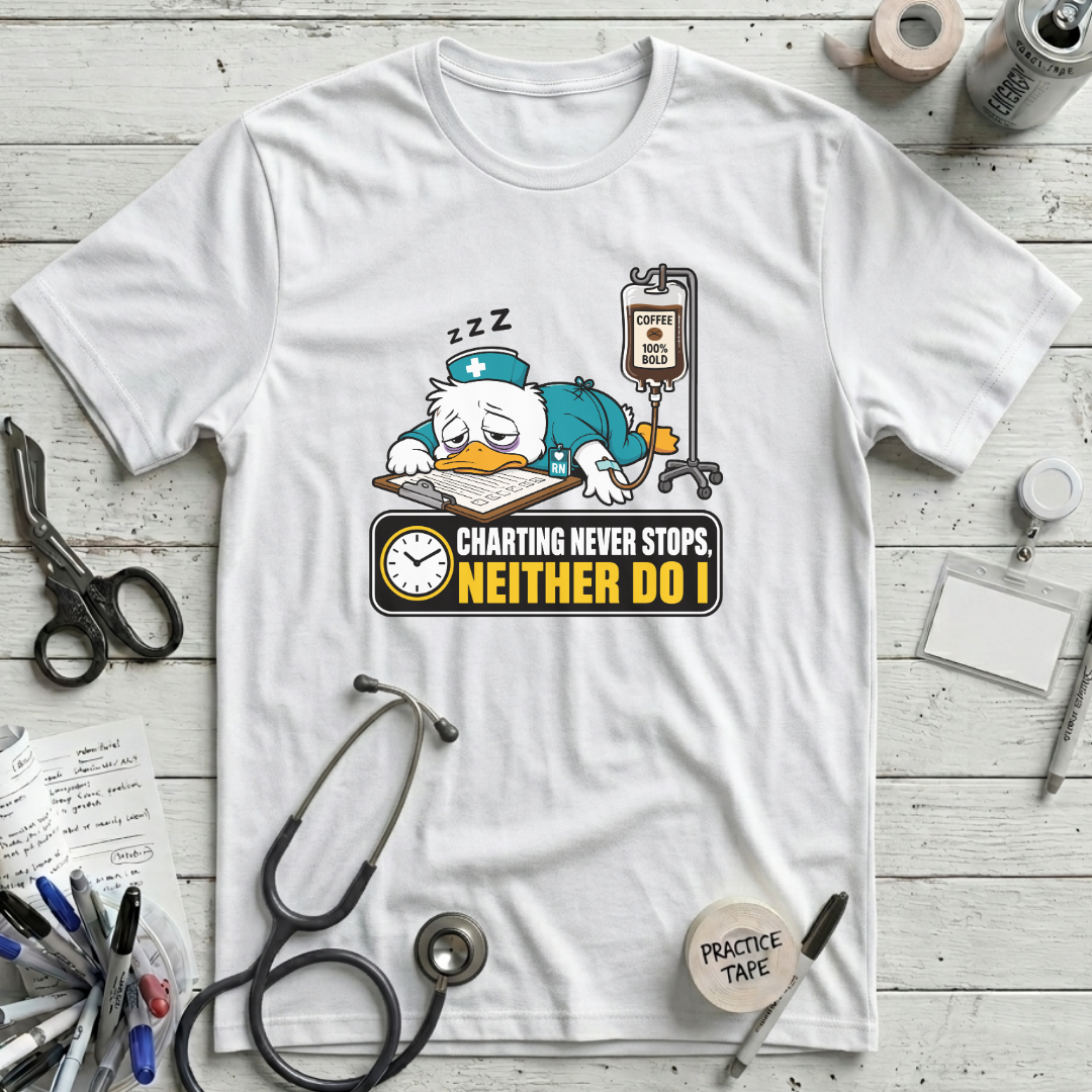 Charting Never Stops T-Shirt