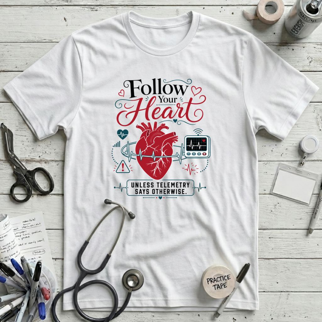 Follow Your Heart T-Shirt - White