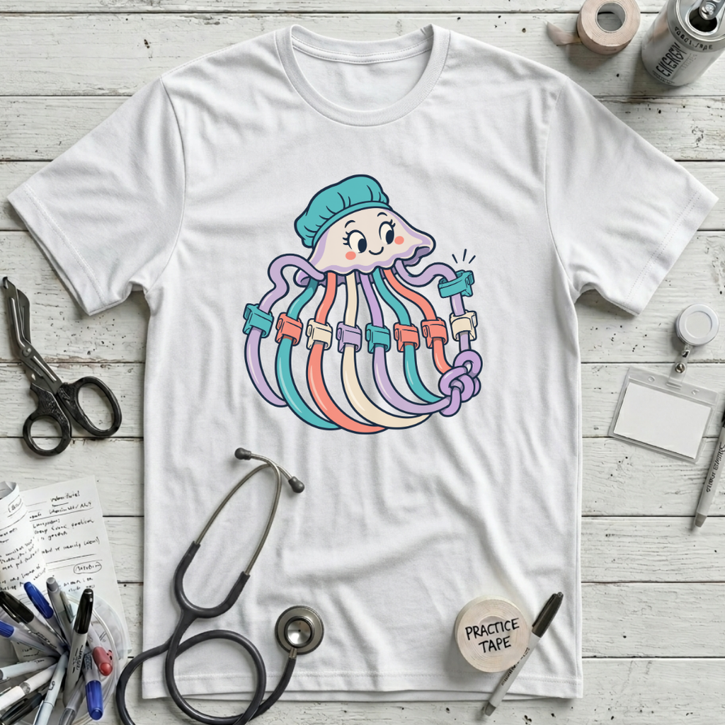 Jellyfish Line Organizer T-Shirt