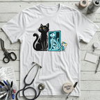Cat X-Ray T-Shirt - White