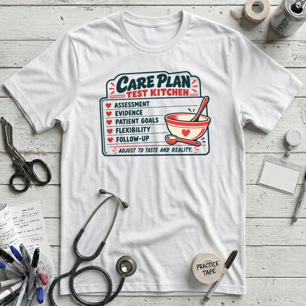 Care Plan Kitchen T-Shirt