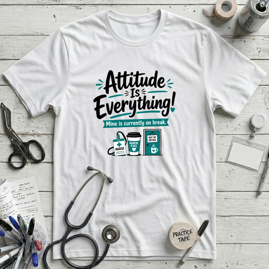 Attitude is Everything - White