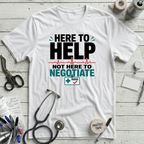 Here to Help - White