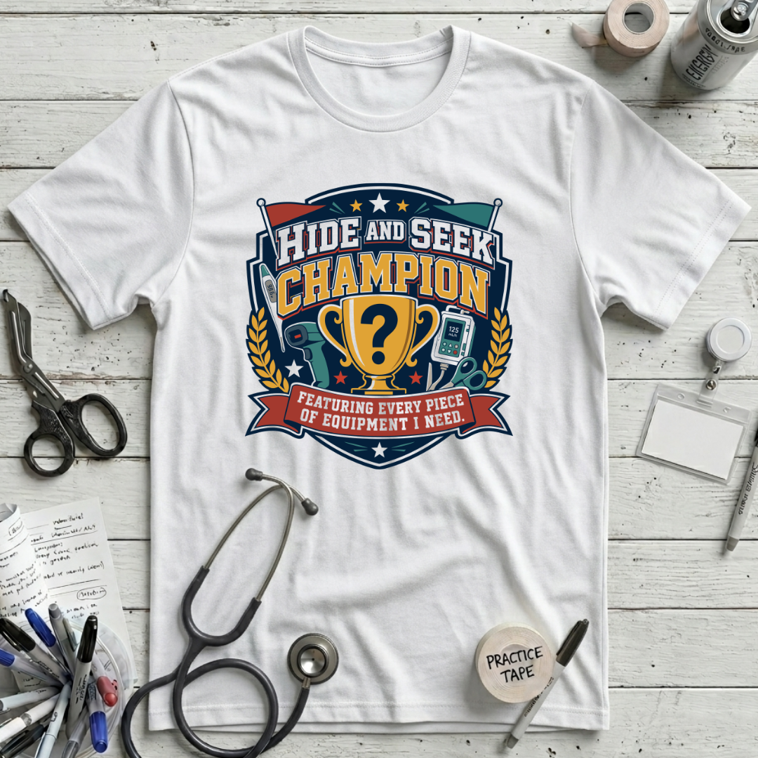 Hide and Seek Champion T-Shirt - White