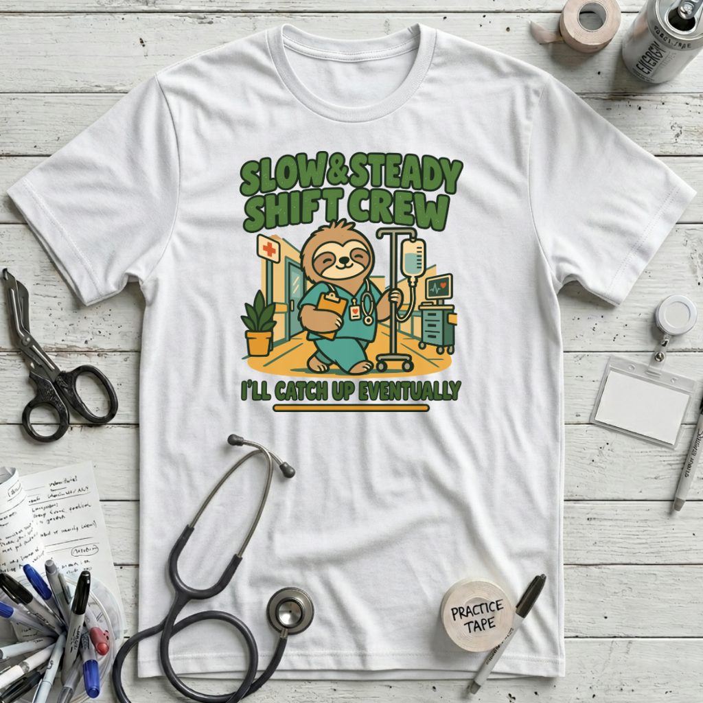 Slow & Steady Shift Crew T-Shirt