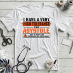 Asystole Tolerance T-Shirt