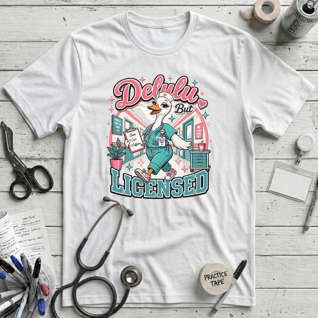 Delulu But Licensed T-Shirt