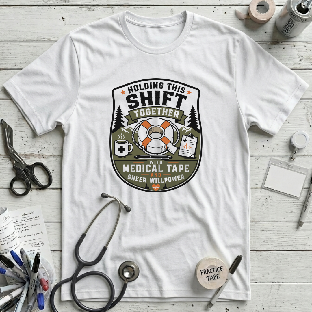 Holding This Shift Together - White