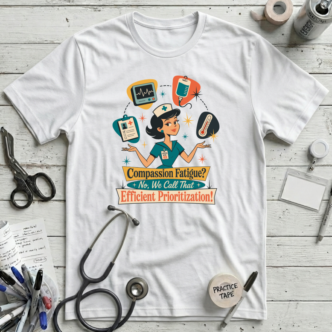 Compassion Fatigue T-Shirt - White