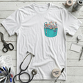 Medical Pocket Carnival T-Shirt - White