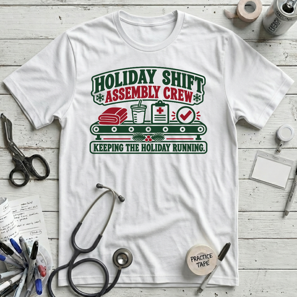 Holiday Assembly Crew T-Shirt