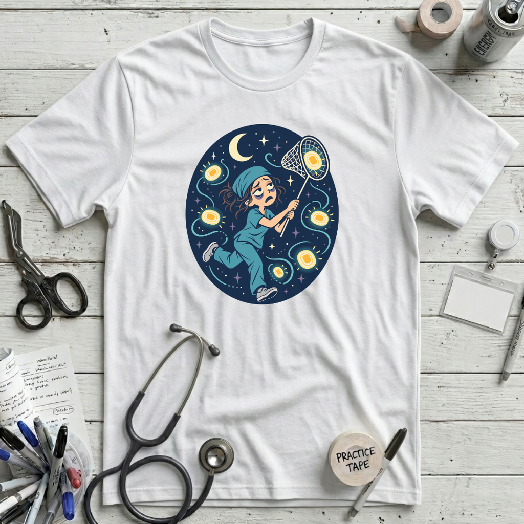 Chasing Call Lights T-Shirt - White