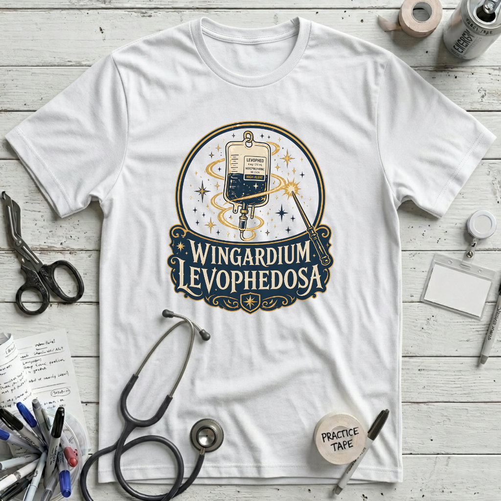 Wingardium Levophedosa T-shirt