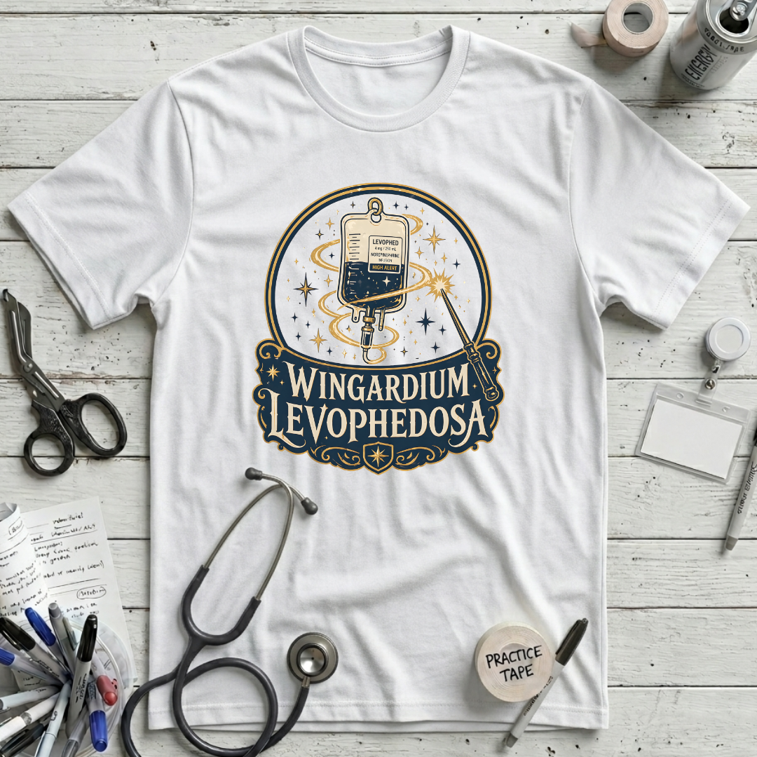Wingardium Levophedosa T-shirt