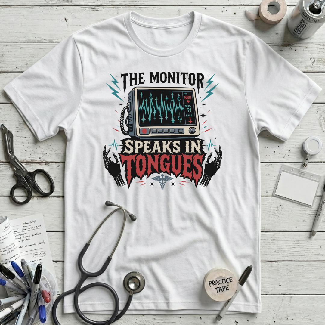 Speaks in Tongues T-Shirt - White