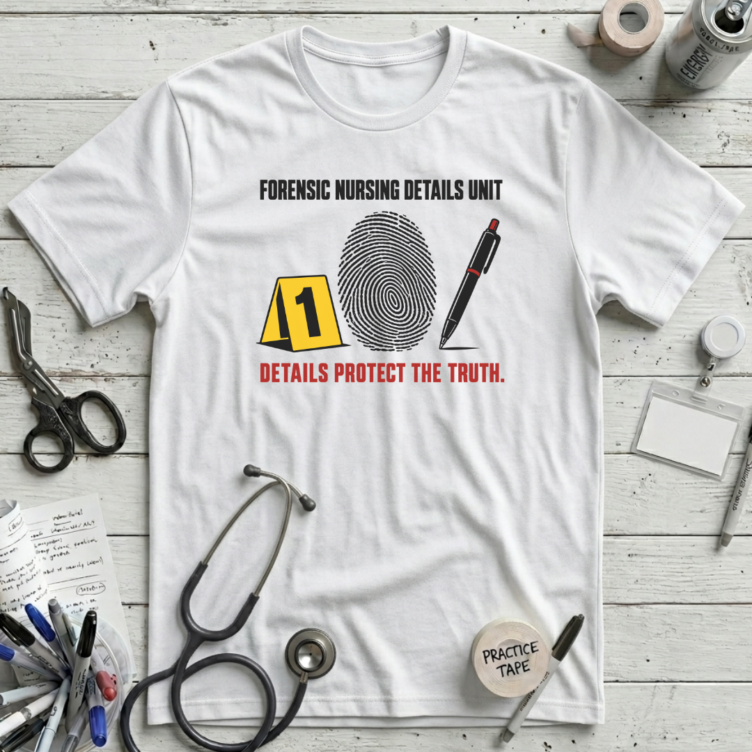 Forensic Nursing Details T-Shirt