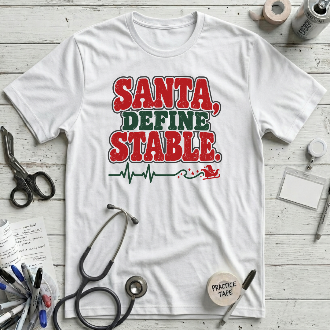 Santa Define Stable T-Shirt