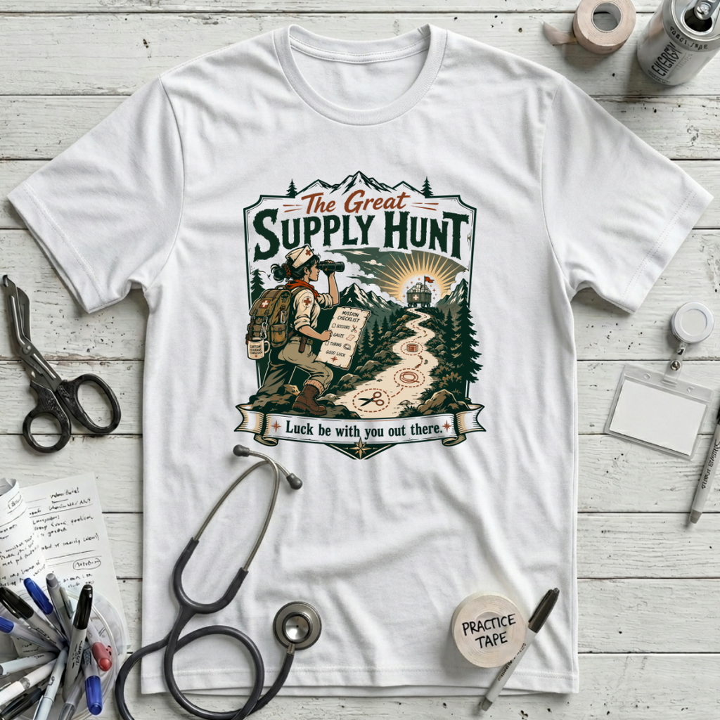 Great Supply Hunt T-Shirt - White