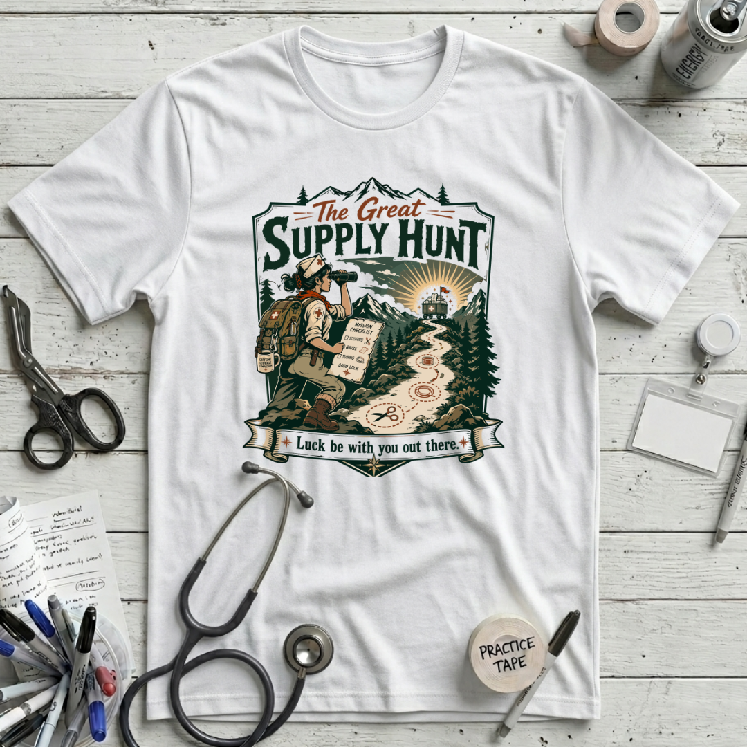Great Supply Hunt T-Shirt - White