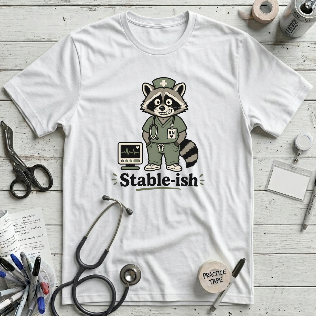 Stable-ish Raccoon T-Shirt