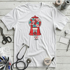 Organ Gumball Machine T-Shirt - White