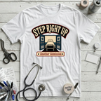 Step Right Up T-Shirt - White