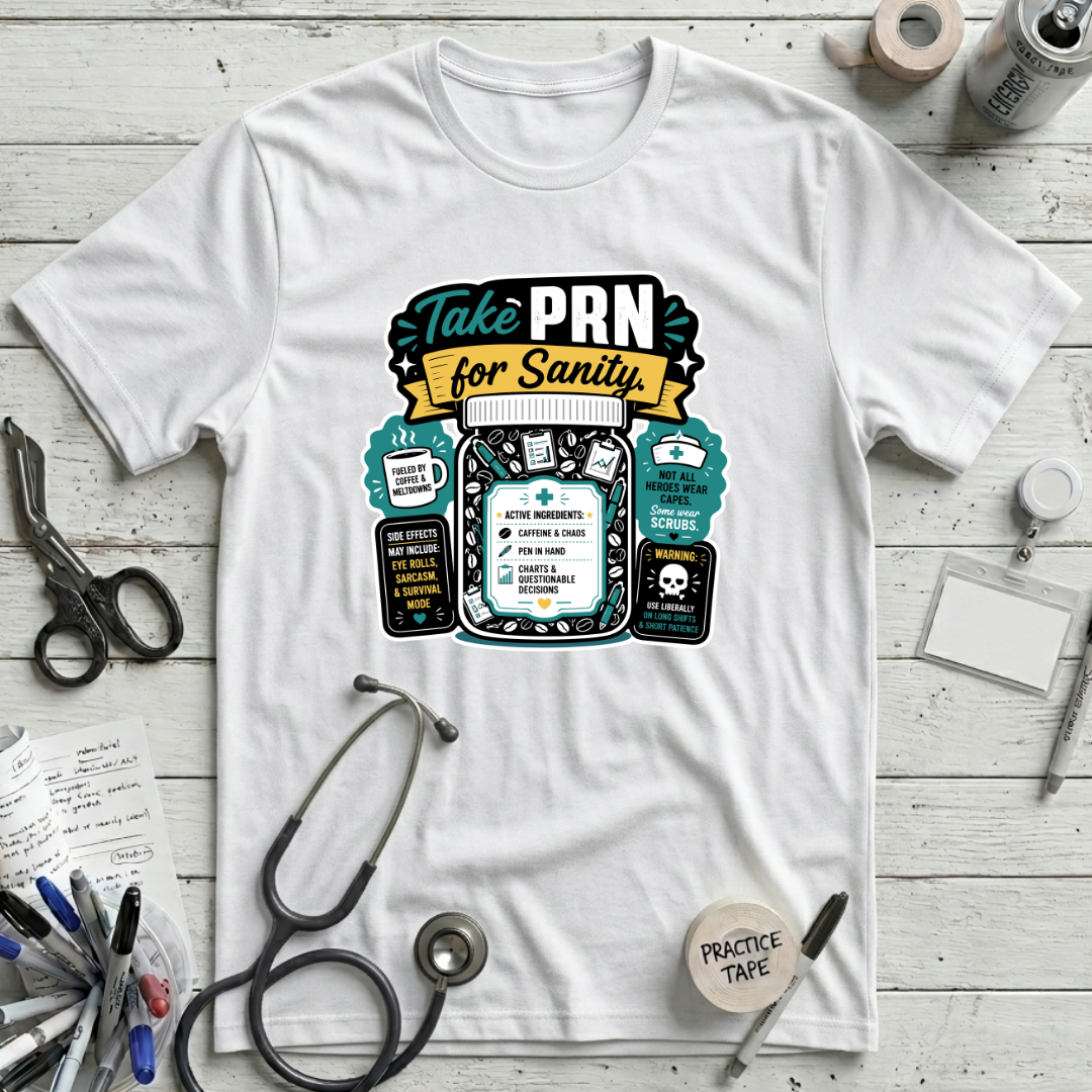 PRN For Sanity - White