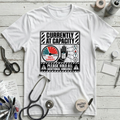 Currently At Capacity T-Shirt - White