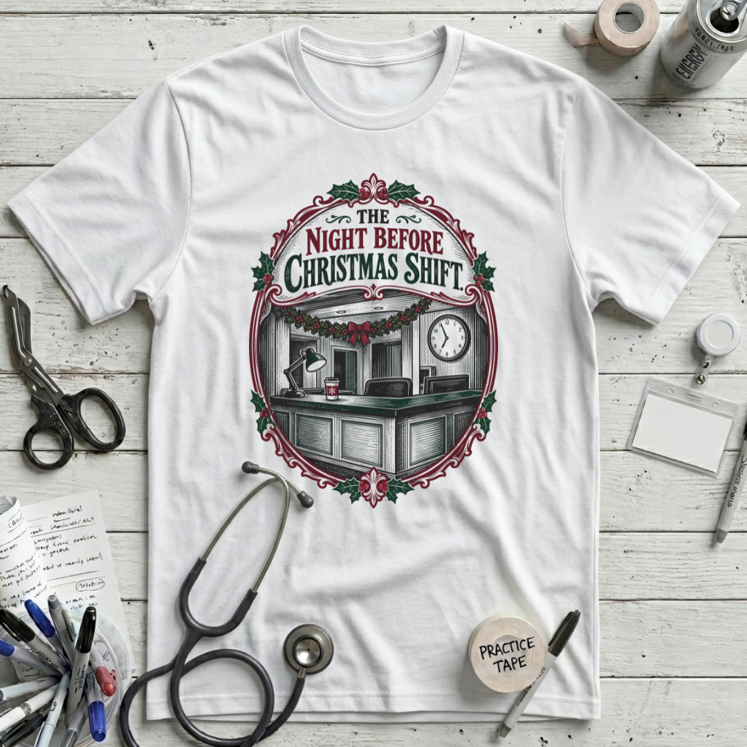 Night Before Christmas Shift T-Shirt