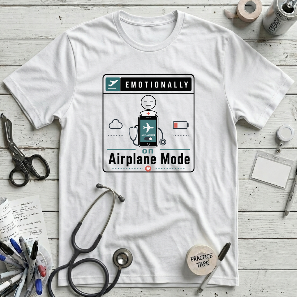 Airplane Mode T-Shirt - White