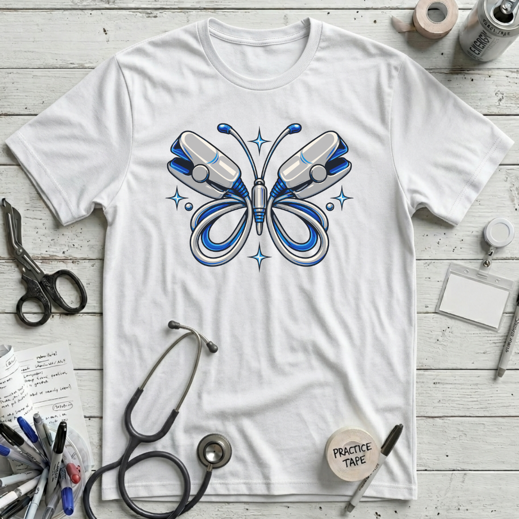 Pulse-Oximeter Butterfly T-Shirt