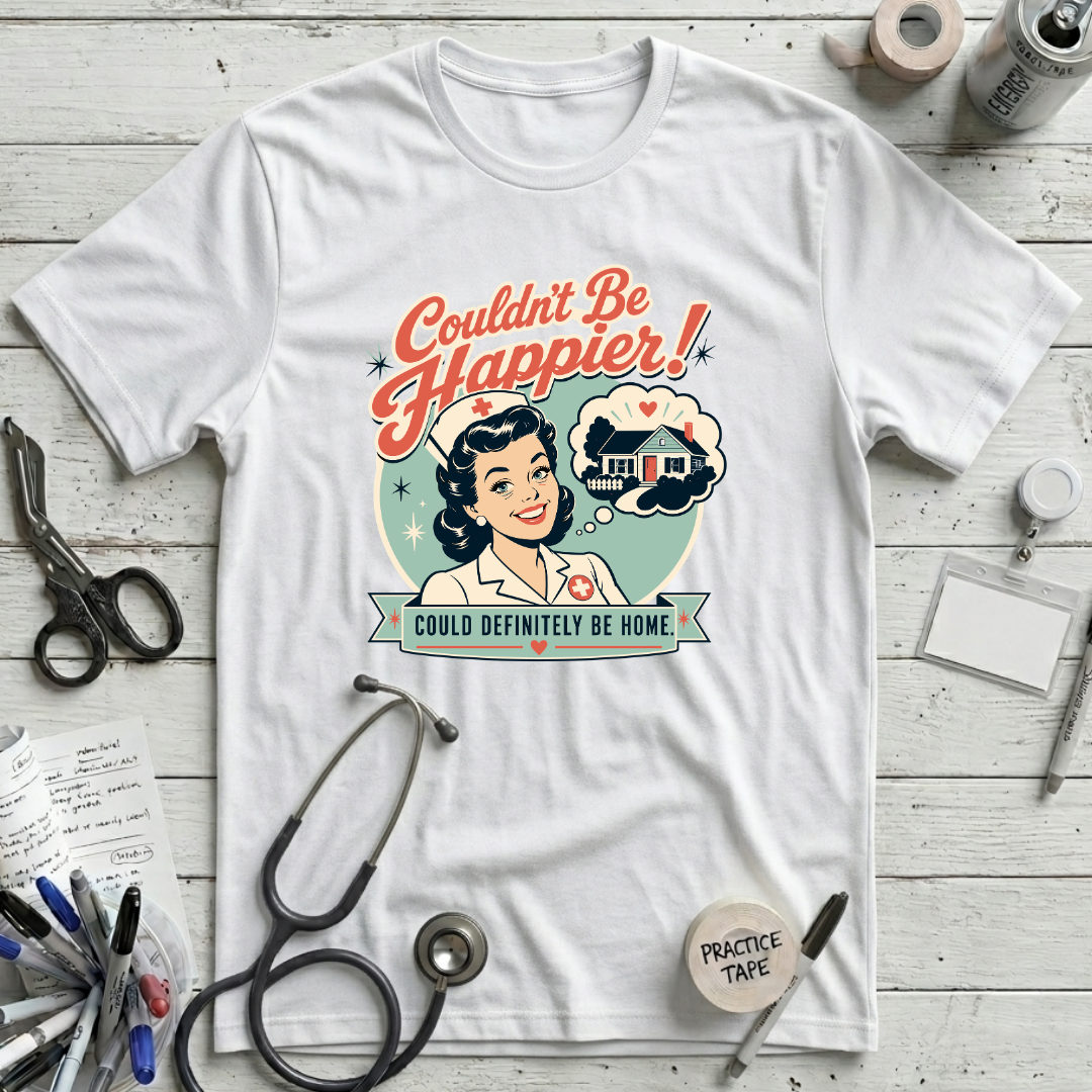 Couldn't Be Happier T-Shirt - White