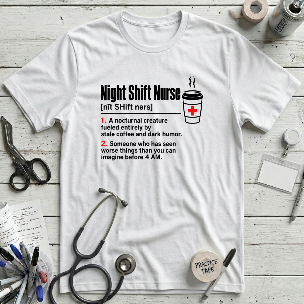 Night Shift Definition - White