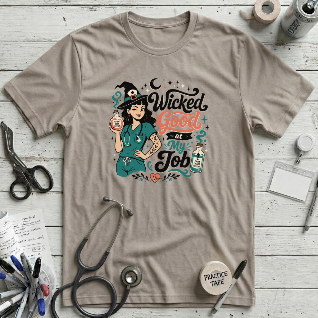 Wicked Good T-Shirt - Heather Dust