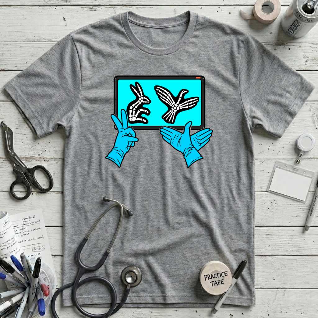 X-Ray Animals T-Shirt - Athletic Heather