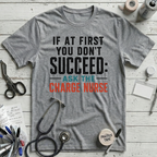 Ask the Charge Nurse T-Shirt - Athletic Heather