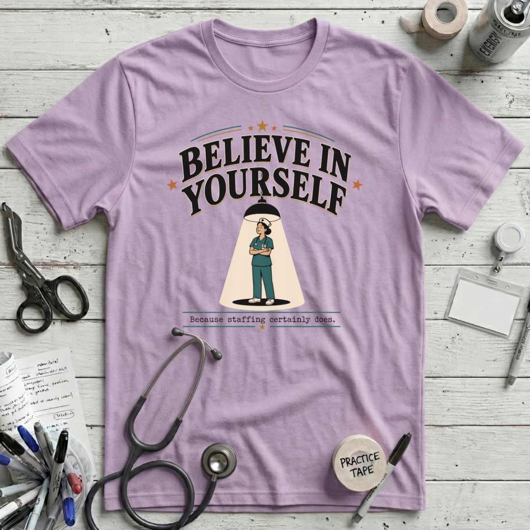 Believe in Yourself T-Shirt - Lilac
